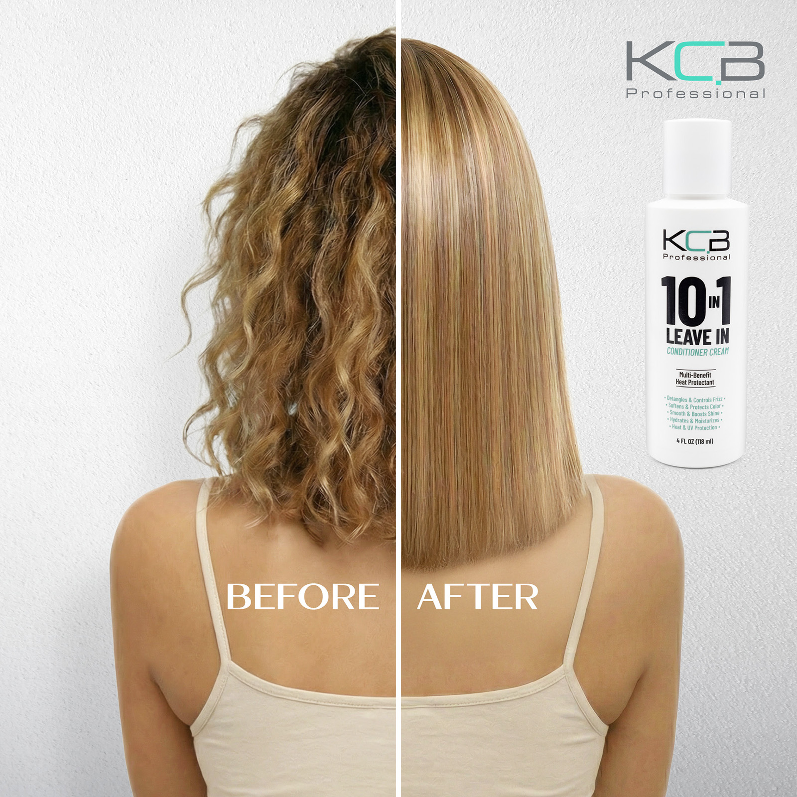 KCB hair before and after